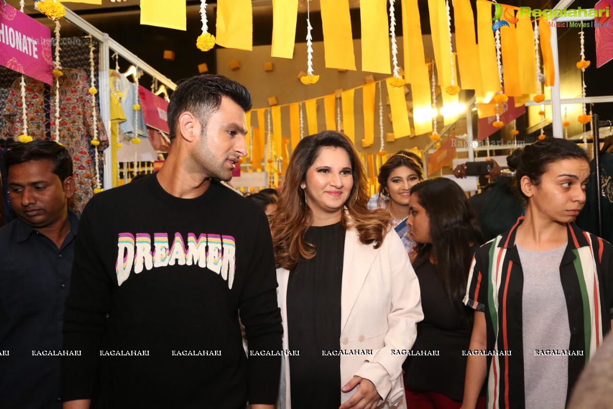 Sania Mirza & Shoaib Malik Inaugurate The Label Bazaar - Hyderabad Season 8 @ Park Hyatt, Hyderabad