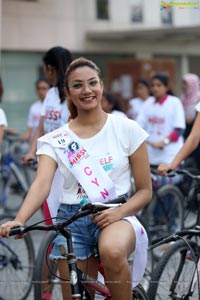 Green Ride - Cycle Ride By Miss Hyderabad Finalists