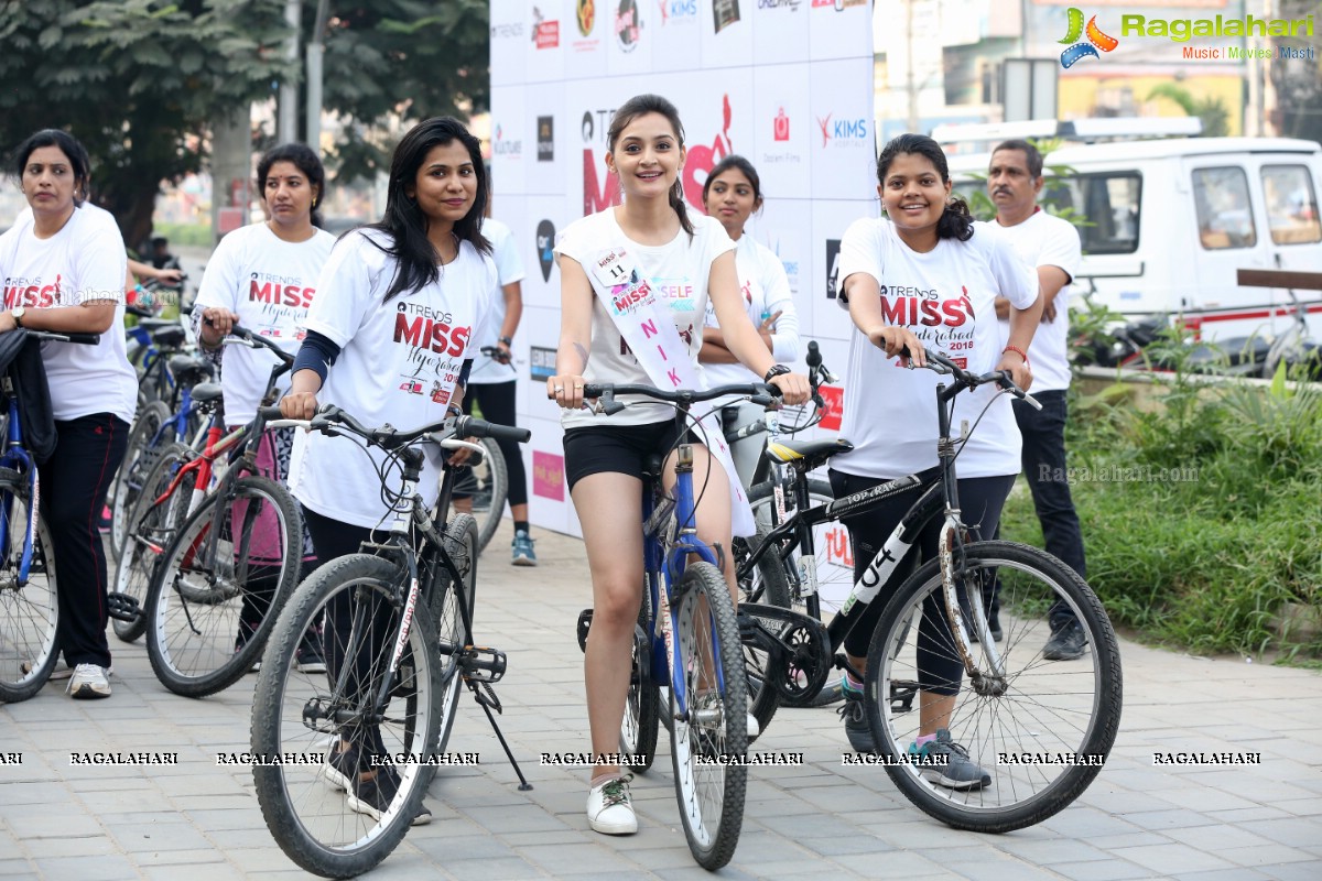 Green Ride - Cycle Ride By Miss Hyderabad Finalists to Promote Green Initiative