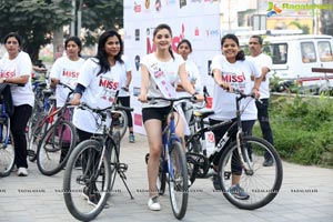 Green Ride - Cycle Ride By Miss Hyderabad Finalists