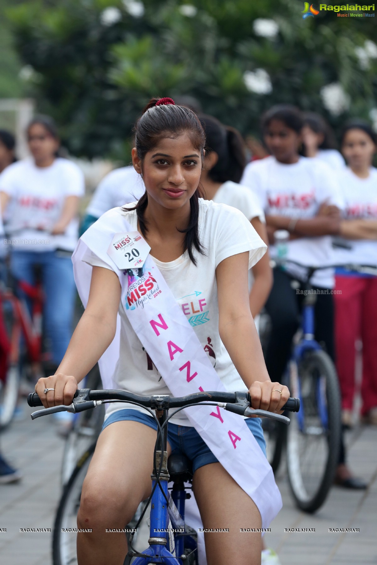 Green Ride - Cycle Ride By Miss Hyderabad Finalists to Promote Green Initiative