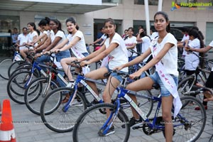 Green Ride - Cycle Ride By Miss Hyderabad Finalists