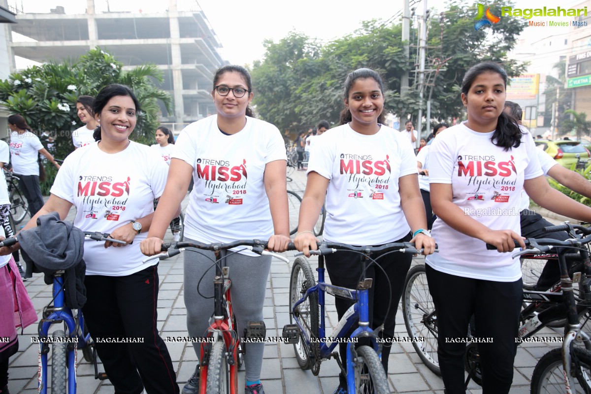 Green Ride - Cycle Ride By Miss Hyderabad Finalists to Promote Green Initiative