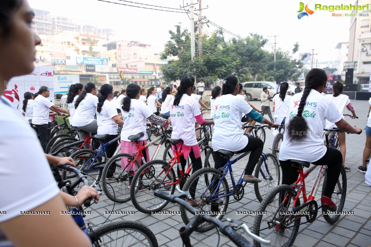 Green Ride - Cycle Ride By Miss Hyderabad Finalists to Promote Green Initiative