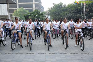 Green Ride - Cycle Ride By Miss Hyderabad Finalists