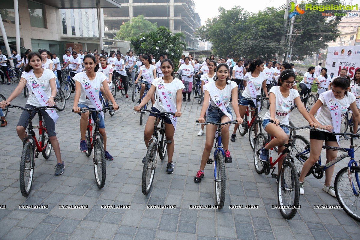 Green Ride - Cycle Ride By Miss Hyderabad Finalists to Promote Green Initiative