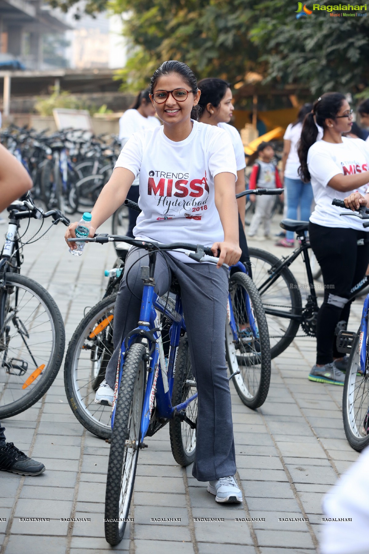 Green Ride - Cycle Ride By Miss Hyderabad Finalists to Promote Green Initiative