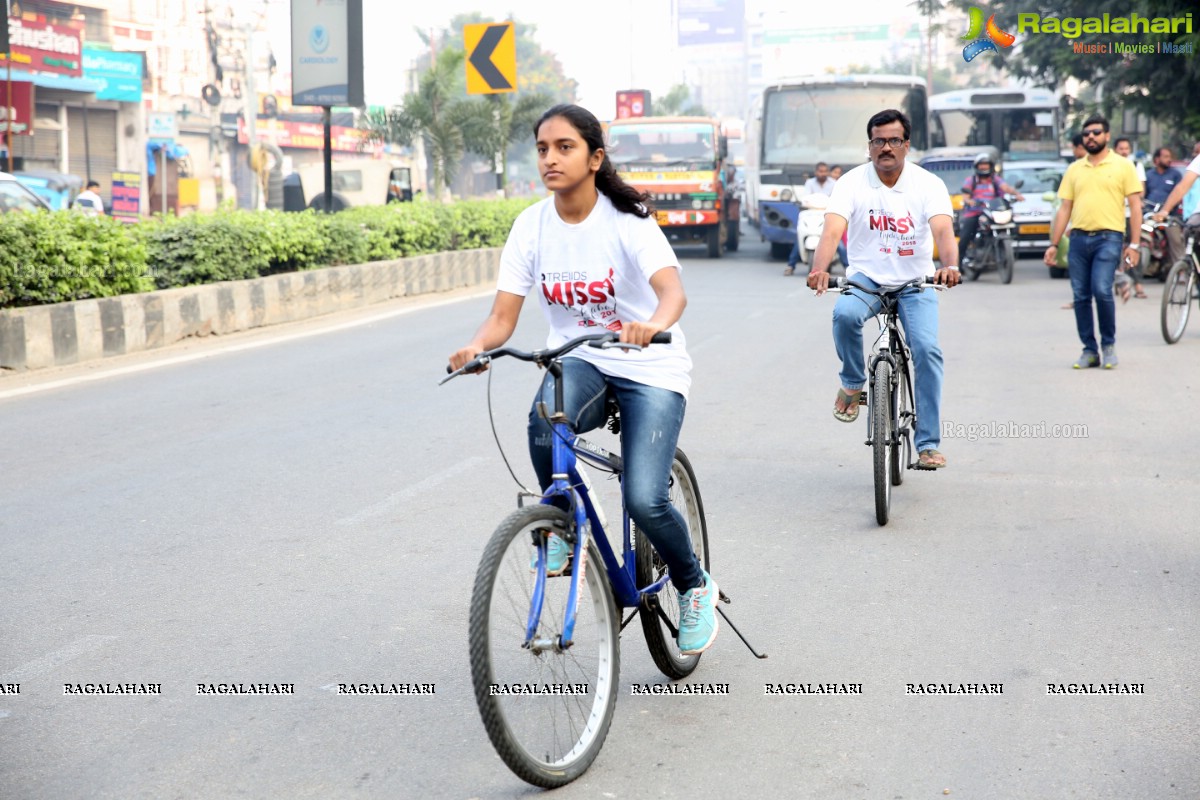 Green Ride - Cycle Ride By Miss Hyderabad Finalists to Promote Green Initiative