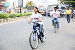 Green Ride - Cycle Ride By Miss Hyderabad Finalists