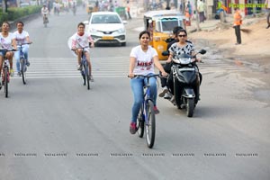 Green Ride - Cycle Ride By Miss Hyderabad Finalists