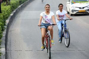 Green Ride - Cycle Ride By Miss Hyderabad Finalists