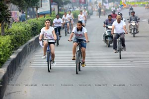 Green Ride - Cycle Ride By Miss Hyderabad Finalists