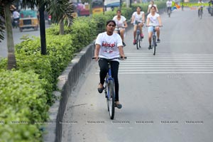 Green Ride - Cycle Ride By Miss Hyderabad Finalists