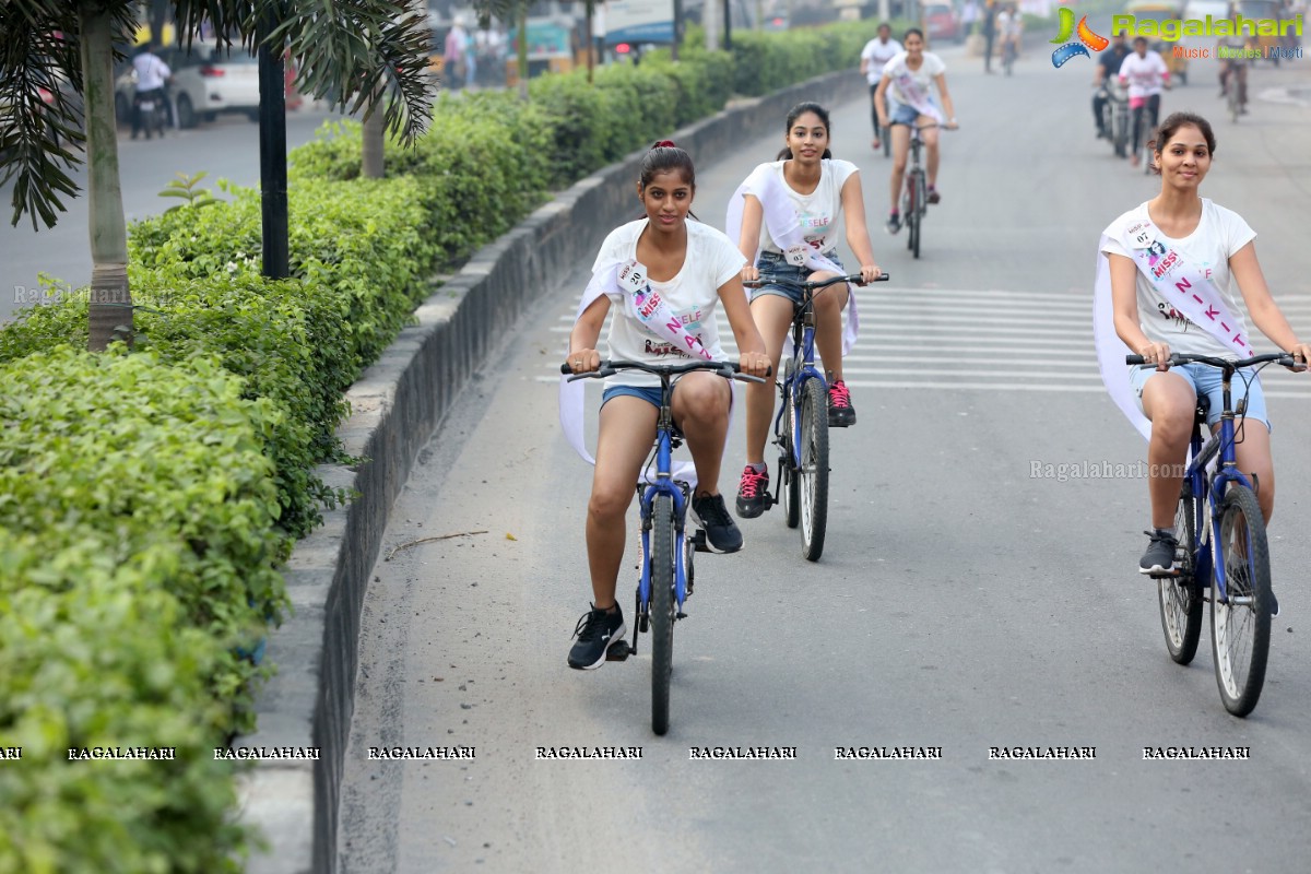 Green Ride - Cycle Ride By Miss Hyderabad Finalists to Promote Green Initiative