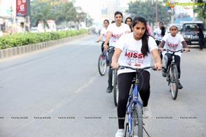 Green Ride - Cycle Ride By Miss Hyderabad Finalists