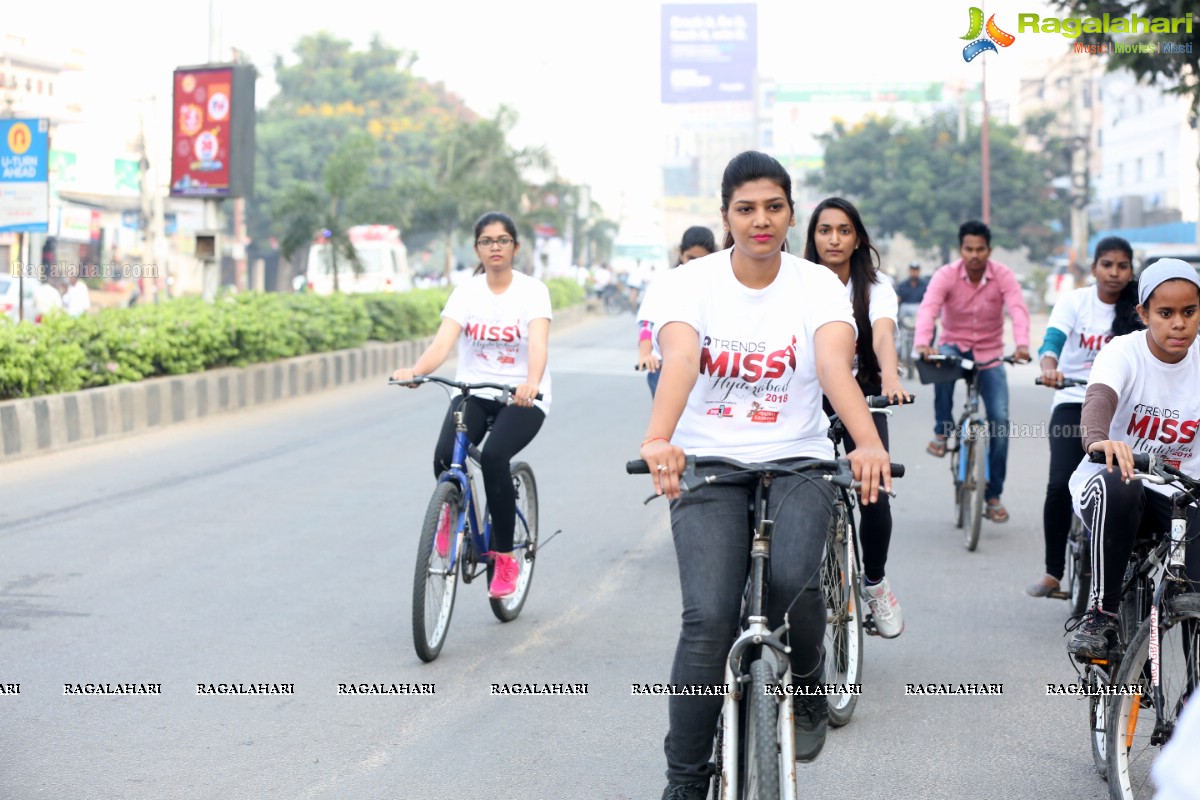 Green Ride - Cycle Ride By Miss Hyderabad Finalists to Promote Green Initiative