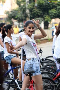 Green Ride - Cycle Ride By Miss Hyderabad Finalists