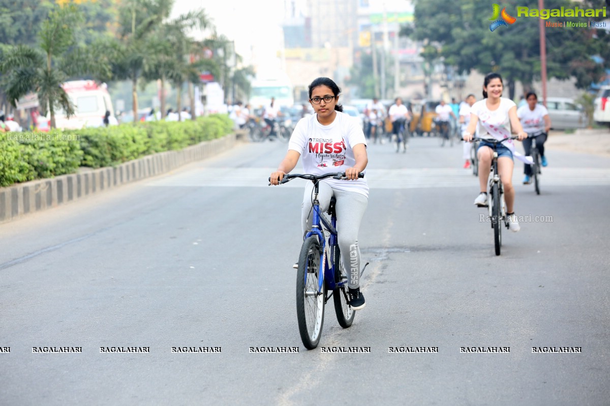 Green Ride - Cycle Ride By Miss Hyderabad Finalists to Promote Green Initiative