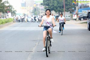 Green Ride - Cycle Ride By Miss Hyderabad Finalists