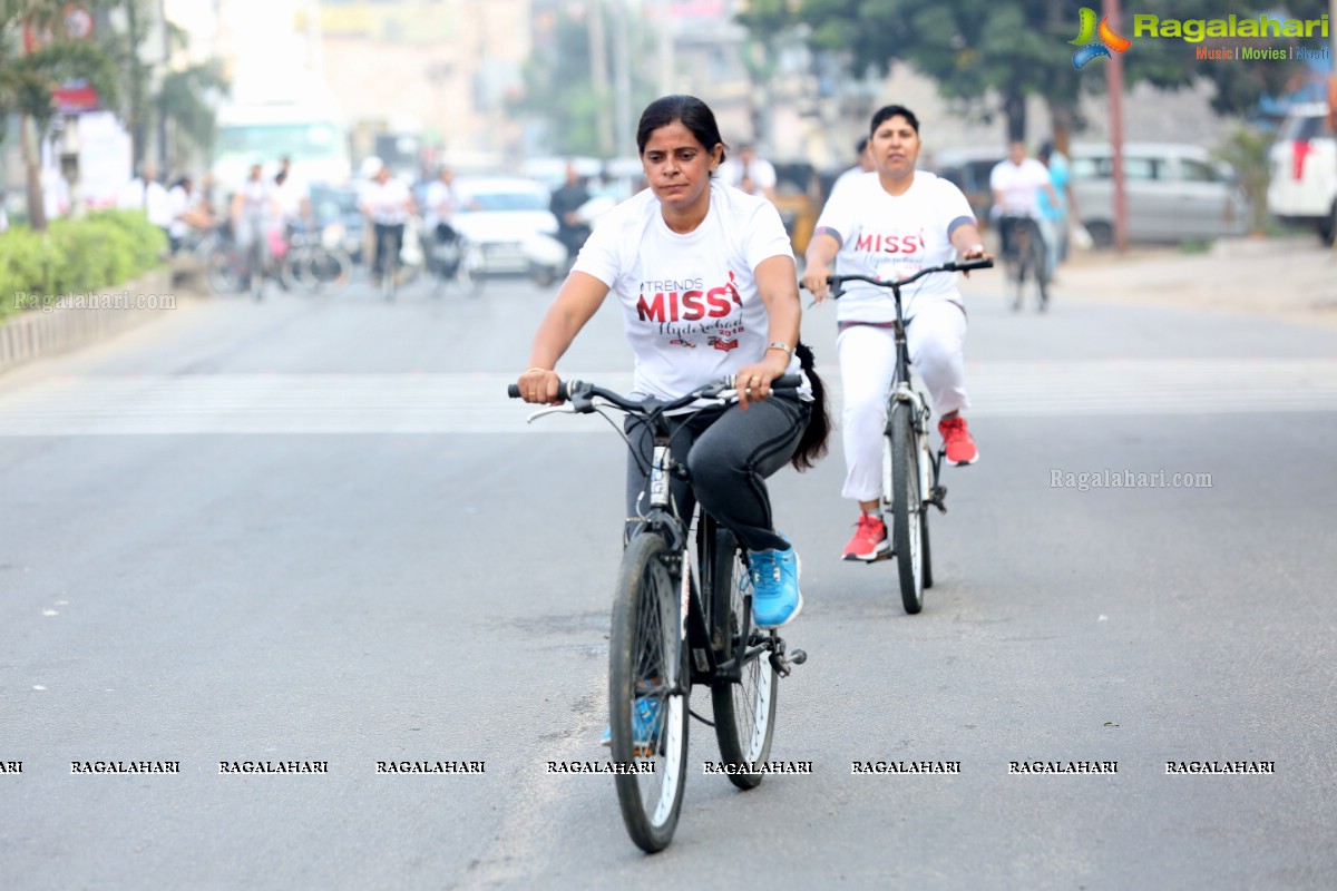 Green Ride - Cycle Ride By Miss Hyderabad Finalists to Promote Green Initiative