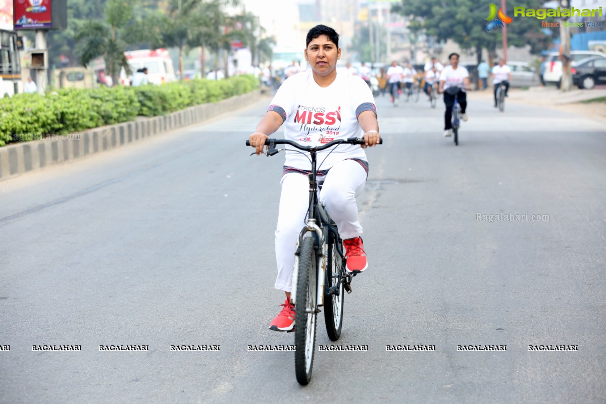 Green Ride - Cycle Ride By Miss Hyderabad Finalists to Promote Green Initiative