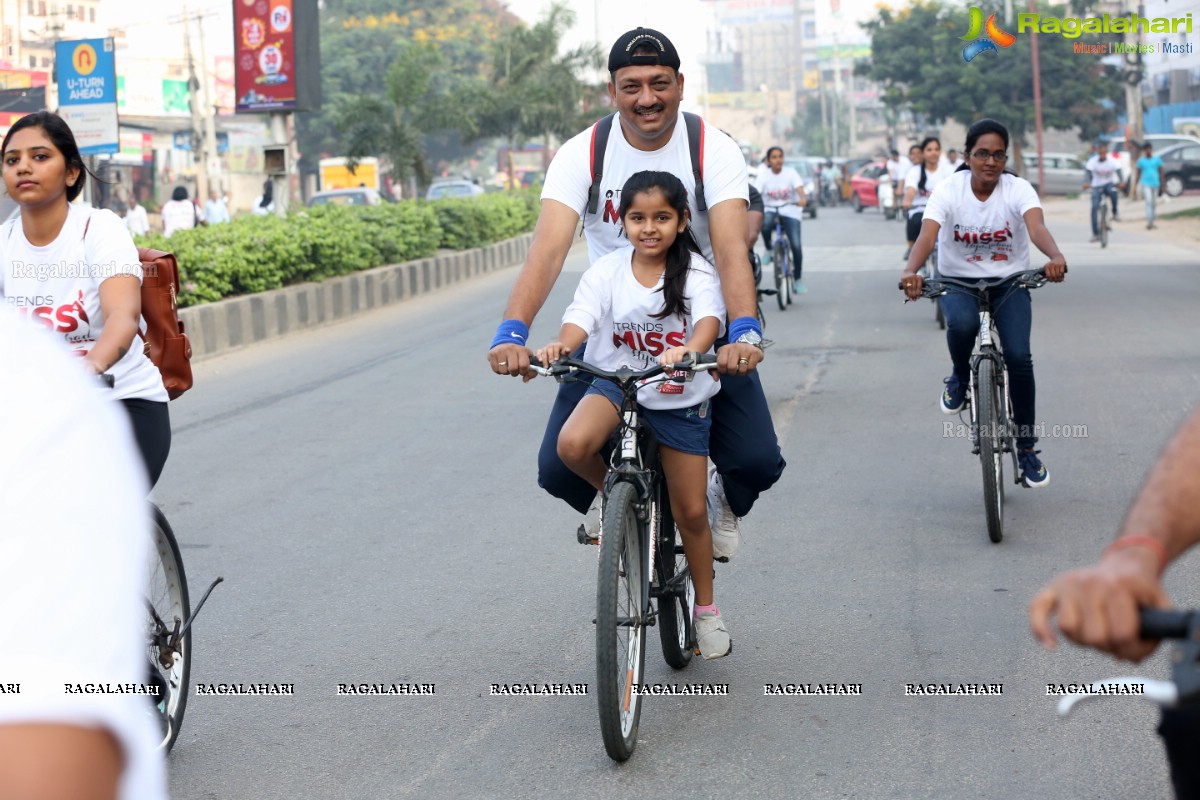 Green Ride - Cycle Ride By Miss Hyderabad Finalists to Promote Green Initiative