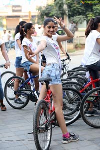 Green Ride - Cycle Ride By Miss Hyderabad Finalists