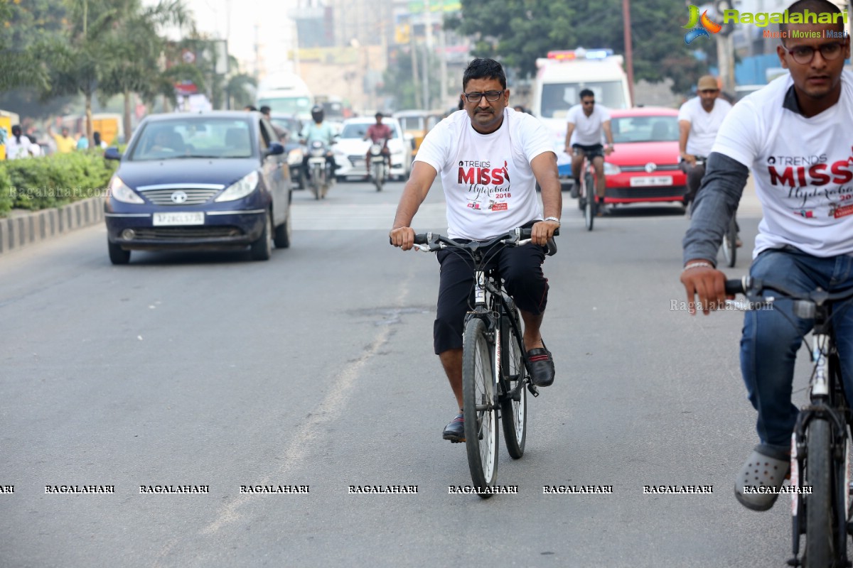 Green Ride - Cycle Ride By Miss Hyderabad Finalists to Promote Green Initiative