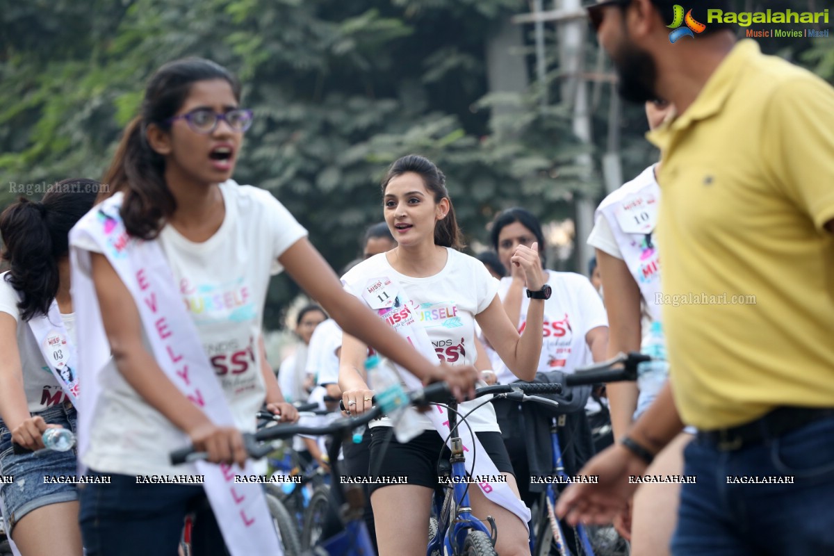 Green Ride - Cycle Ride By Miss Hyderabad Finalists to Promote Green Initiative