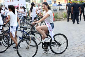 Green Ride - Cycle Ride By Miss Hyderabad Finalists