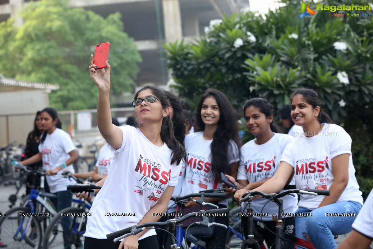 Green Ride - Cycle Ride By Miss Hyderabad Finalists to Promote Green Initiative