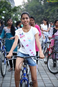 Green Ride - Cycle Ride By Miss Hyderabad Finalists