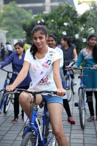 Green Ride - Cycle Ride By Miss Hyderabad Finalists