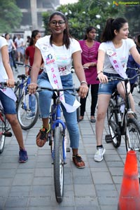 Green Ride - Cycle Ride By Miss Hyderabad Finalists