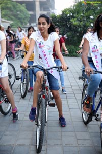 Green Ride - Cycle Ride By Miss Hyderabad Finalists