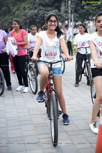 Green Ride - Cycle Ride By Miss Hyderabad Finalists