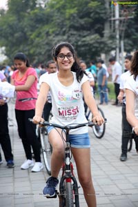 Green Ride - Cycle Ride By Miss Hyderabad Finalists