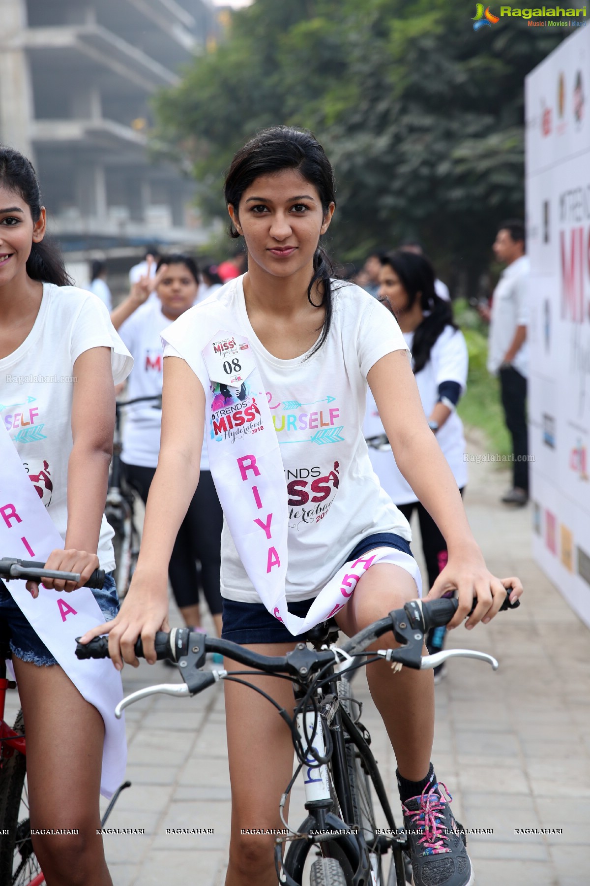 Green Ride - Cycle Ride By Miss Hyderabad Finalists to Promote Green Initiative