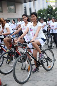 Green Ride - Cycle Ride By Miss Hyderabad Finalists