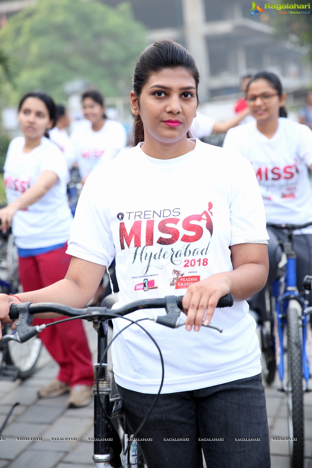 Green Ride - Cycle Ride By Miss Hyderabad Finalists to Promote Green Initiative