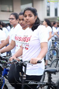 Green Ride - Cycle Ride By Miss Hyderabad Finalists