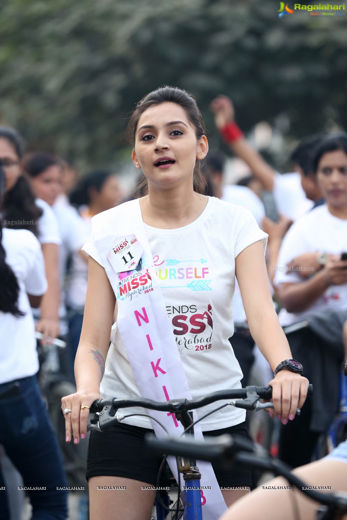 Green Ride - Cycle Ride By Miss Hyderabad Finalists to Promote Green Initiative