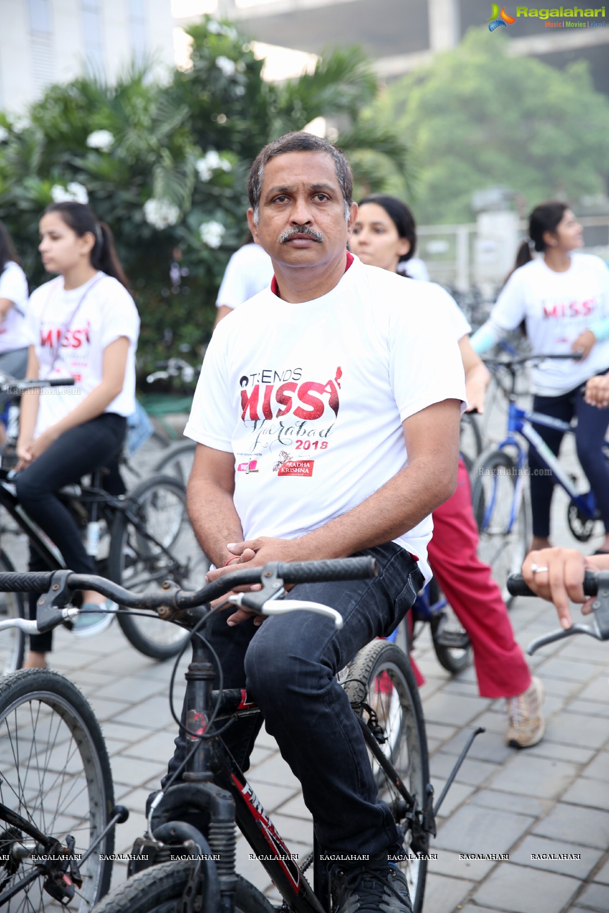 Green Ride - Cycle Ride By Miss Hyderabad Finalists to Promote Green Initiative