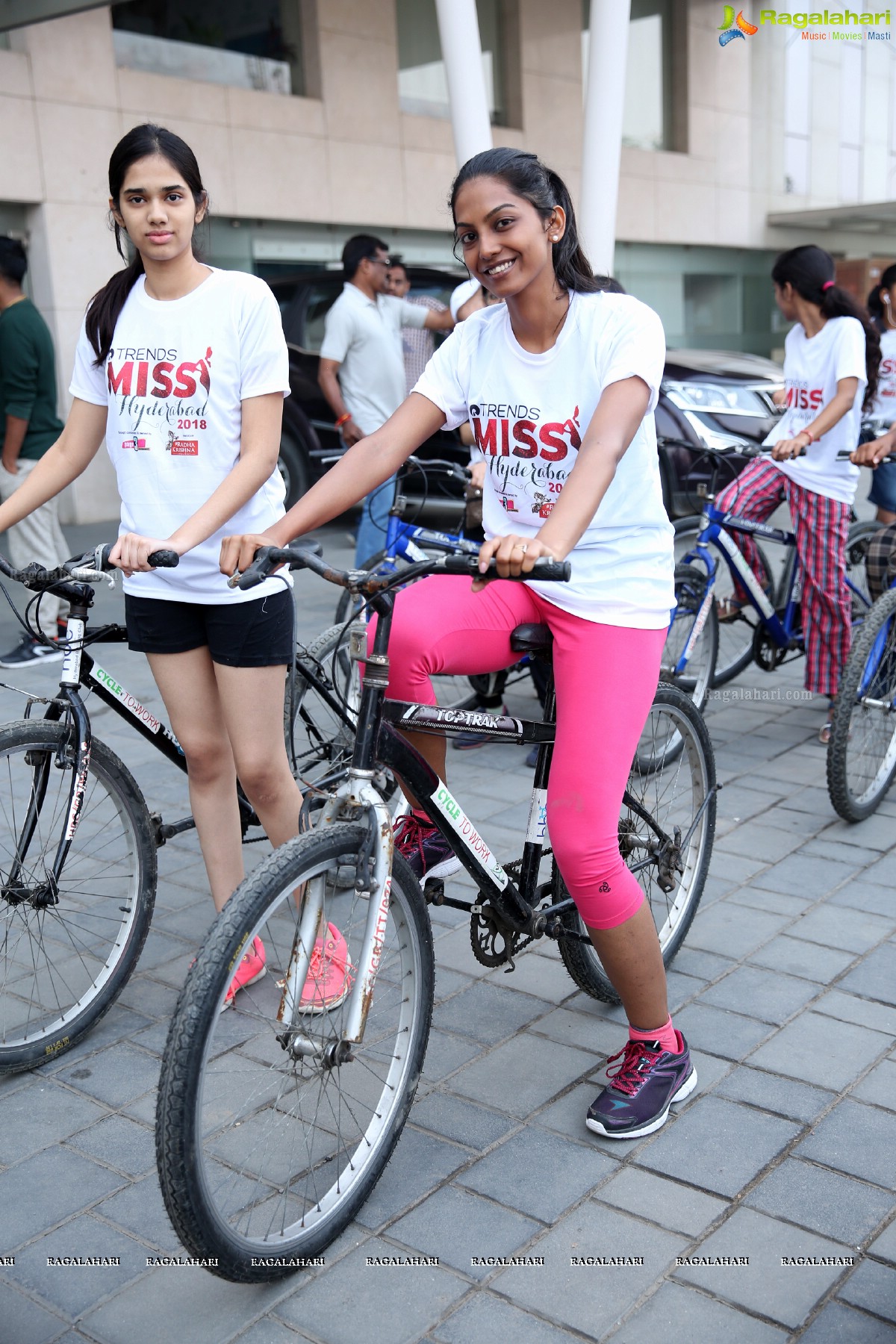 Green Ride - Cycle Ride By Miss Hyderabad Finalists to Promote Green Initiative