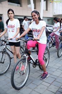 Green Ride - Cycle Ride By Miss Hyderabad Finalists