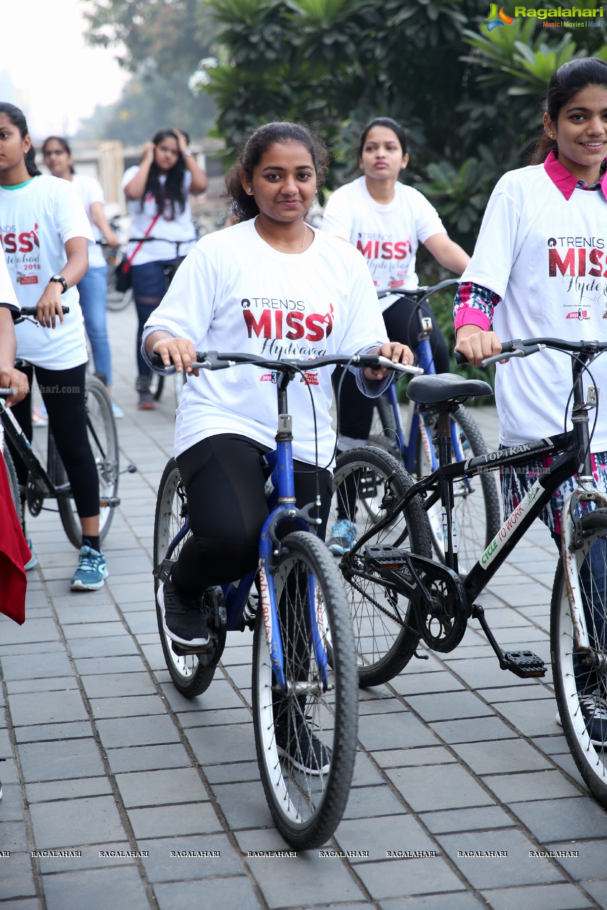 Green Ride - Cycle Ride By Miss Hyderabad Finalists to Promote Green Initiative