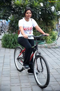 Green Ride - Cycle Ride By Miss Hyderabad Finalists