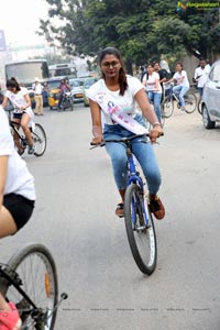 Green Ride - Cycle Ride By Miss Hyderabad Finalists