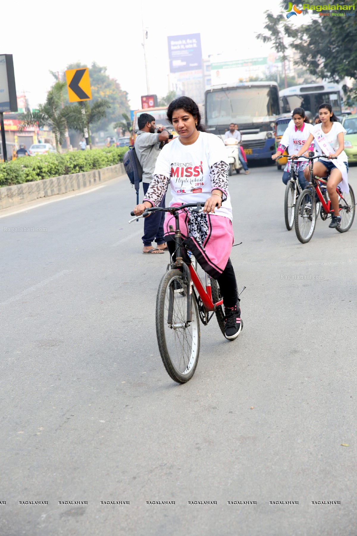 Green Ride - Cycle Ride By Miss Hyderabad Finalists to Promote Green Initiative