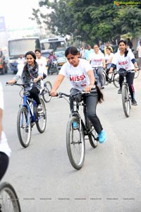 Green Ride - Cycle Ride By Miss Hyderabad Finalists